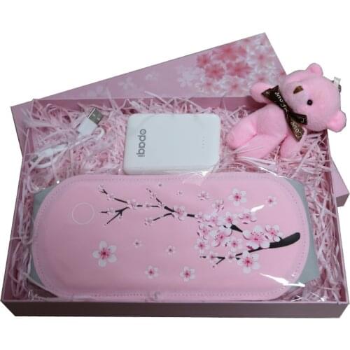 Free shipping Graphene Stomach Heating Belt Electric Heating Vibration Massage Big Aunt Warm Palace Warm Waist Wrist Protector