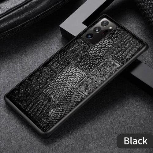 For Samsung Galaxy Note 20 plus Genuine Leather Cowhide 8 9 10 A10 A40 A7 2018 J5 J7 A5 A7 2017 mobile phone case