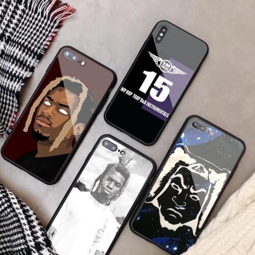 Denzel Curry Tempered Glass Phone Case For iPhone 6 6plus 7 plus 8 8plus 5 5S 5C SE For iPhone X XS XR XS Max