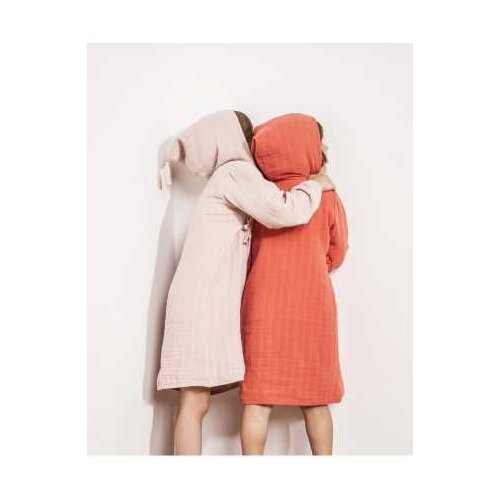 Baby Robe Cartoon Hoodies Girls Boys Sleepwear Cotton Linen Bath Towels Kids Soft Bathrobe Pajamas Childrens Clothing