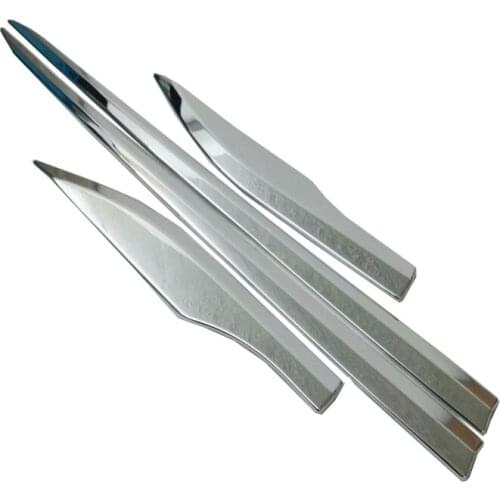 For Toyota CHR C-HR 2016 2017 2018 ABS Chrome Side Door Body Molding Cover Trim Side Door Protective Trim Accessories Parts 4pcs