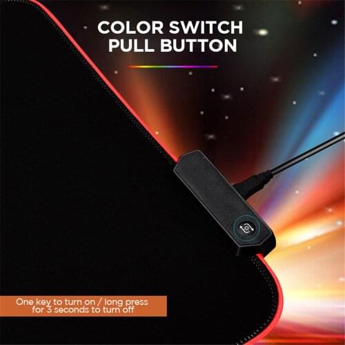 Gaming Mouse Pad Computer Mousepad RGB Large Mouse Pad Gamer XXL Mouse Carpet Big Mause Pad PC Desk Play Mat with Backlit