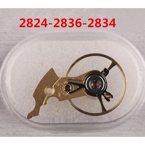 Metal Watch Balance Wheel Replacement accessory For ETA 2824 2834 2836-2 Watch Movement Repair Tool Parts gold