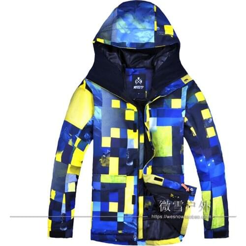 2019 SMN Men Ski Jacket Snowboard Clothing Thermal Thicken Windproof Waterproof Skiing Riding Climbing Male Jacket Clothing New