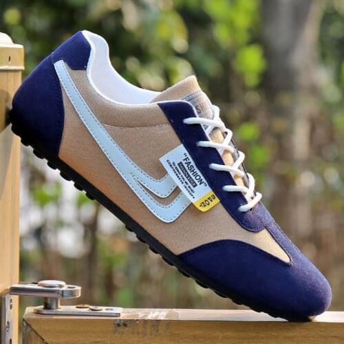 New Spring Casual Shoes Autumn Lace-Up Men Canvas Shoes Mens shoes Deodorant Comfortable Male Cneakers Trend Wild flat Shoes