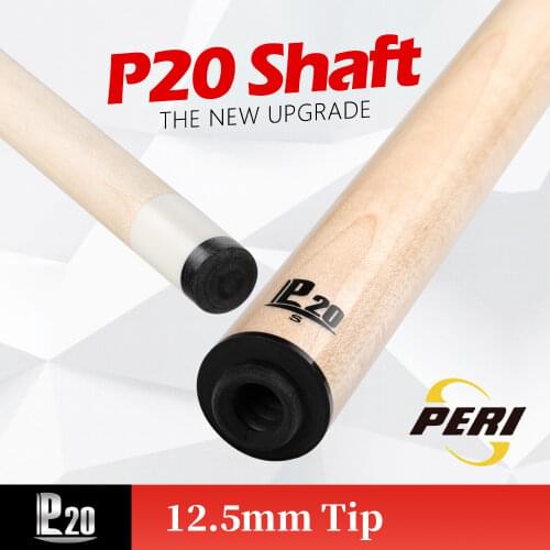 PERI P20/P20S Billiard Pool Cue Stick Kit Shaft 12.5mm Tip Selected Hard Maple Professional PERI Shaft For PERI VS/VE/ PS/PX2