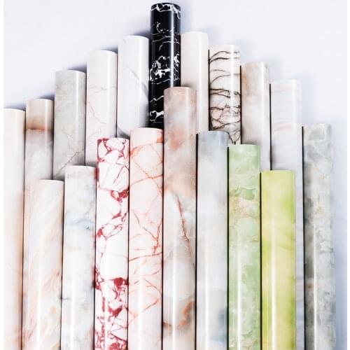 Furniture Renovation Sticker Kitchen Cabinet Wardrobe Decoration Wallpaper Bathroom Waterproof Cupboard Table Paint Wall Sticker