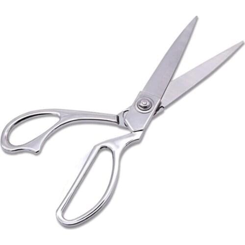 Stainless Steel Cutting Scissors Sewing Tailor Scissors Golden Needlework Professional Dressmaker Fabric Cutting Shears Scissors