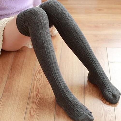 Clearance Sale! Fashion Autumn Winter Thigh High Women Over The Knee Socks Slim Leg Stockings