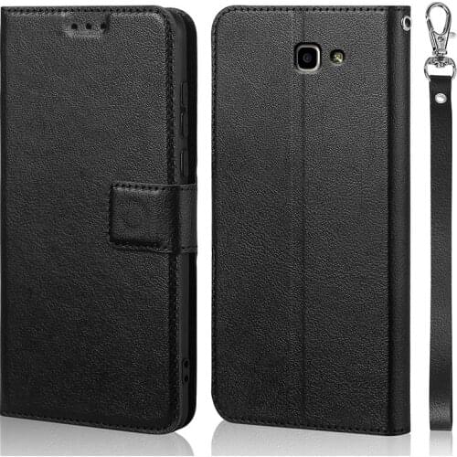 Luxury Flip Case for Samsung Galaxy J7 Prime SM-G610F On7 2016 VG6100 Cover Original Book Design Leather Phone Coque Wallet