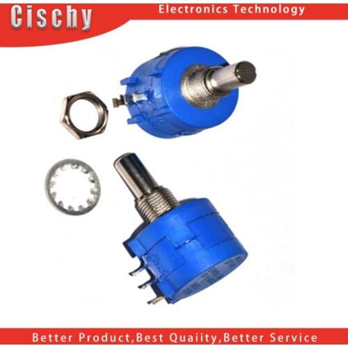 1pcs/lot 3590S 6.35 mm precision scale knob potentiometer knob equipped with multi-turn potentiometer In Stock