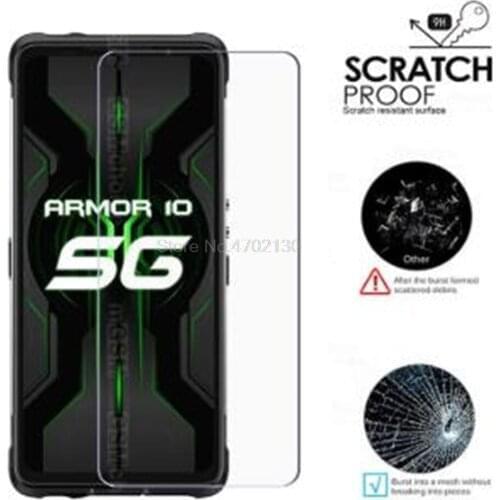9H 2.5D Glass For Ulefone Armor 10 Cover Smartphone Screen Protector Film For Armor10 5G Explosion-proof Tempered Glass