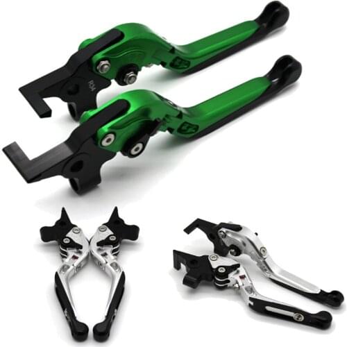 With logo Motorcycle Frame Ornamental Foldable Brake Handle Extendable Clutch Lever For HONDA CBR500R CB500F X