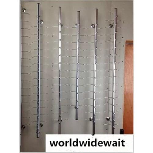 10PCS Aluminium Alloy Sun Glasses Sunglasses Display Rod 1M No Lock For 12 Frames