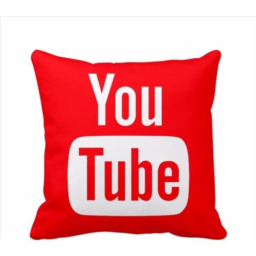 Modern Decorative Pillows Cover Youtube Throw Pillows Case Red Square Cushion Cover Home Decor Sofa Velvet Movie Cushion Cover