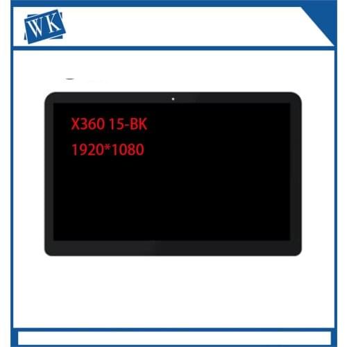 15.6" LCD display Assembly Touch Screen Digitizer Glass With Frame 862643-001 For HP Pavilion x360 15-BK Series FHD