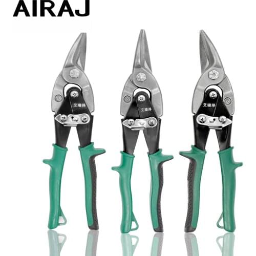 AIRAJ Multi-angle Aviation Shear Alloy Metal Sheet Cuttable Metal Plate PVC Home DIY Tool Industrial Aviation Scissors Board