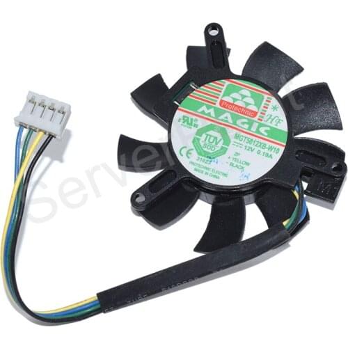 Free Shipping MGT5012XB-W10 12V 0.9A Four Cooling Fan