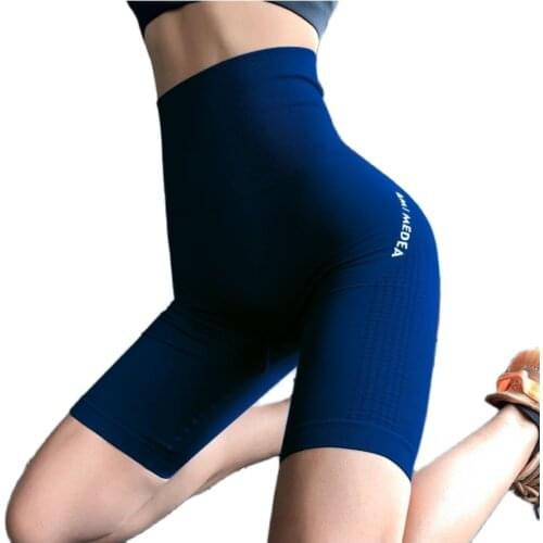 Stretchy Booty Tights yoga leggings short Women Fitness Clothing Push Up Hip Gym Shorts Sports Letter Print Workout Pants