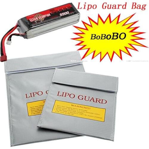 Hot Sale 1pcs Fireproof RC LiPo Battery Safety Bag Safe Guard Charge Sack 180*230mm 230*300mm