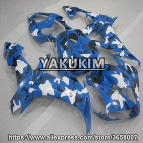 YAKUKIM ABS Injection Fairing Kits For YAMAHA YZF R1 04-06 Year 2004 2005 2006 YZFR1 YZF1000 R1 04 05 06 Motobike Fairings