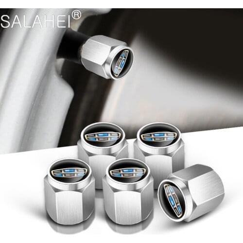 Car Wheel Tire Cover Air Valve Stem Caps Accessories For Geely Atlas Coolray Mk Cross Boyue NL3 X6 EX7 Emgrand X7 SUV GS GT GC9