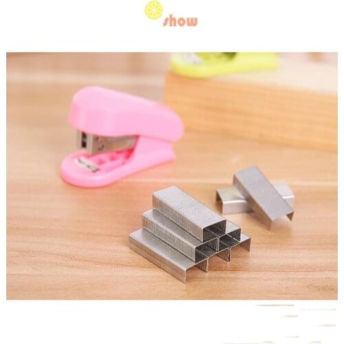 Cute cartoon stapler set office learning stapler student supplies creative mini stapler