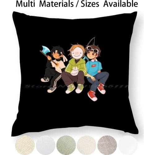 Dream Smp Pillow Case Throw Pillow Cover Cotton Linen Flax Dream Smp Trending Trending Dream Smp Best Selling Dream Smp Dream