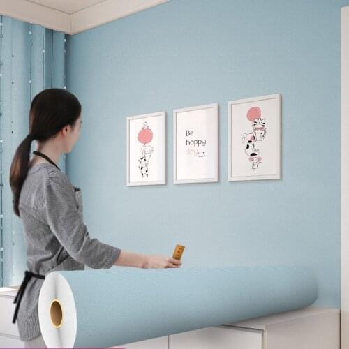 Nordic Opaque Stickers Furniture Waterproof Classic Office Self Adhesive Stickers Creative Pvc Wand Aufkleber Home Decor DG50