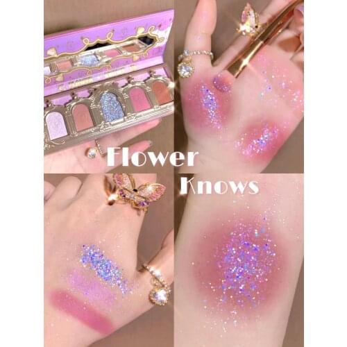 Nova Chegada Paleta De Sombra 5 Cores Matte Shimmer Glitter Lantejoulas Maquiagem Para Os Olhos Feminino Prova Dlong De Longa