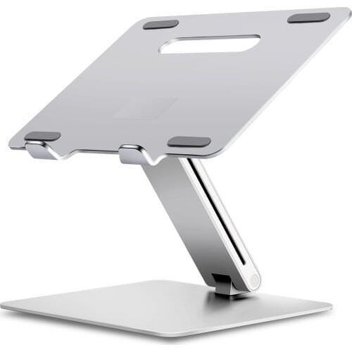 Aluminum Laptop Stand Height-Adjustable Macbook Holder-UPERGO (AP-2V)