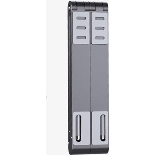 3 In1 Mini Portable Metal Holder Tablet Phone Laptop Stand Folderable Holder For Ipad Mobile Cellphone Notebook