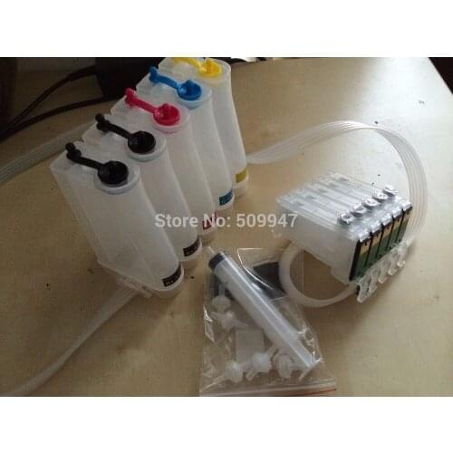 Empty CISS for EPSON STYLUS C120 WORKFORCE 1100 T0691(TO691)-T0694