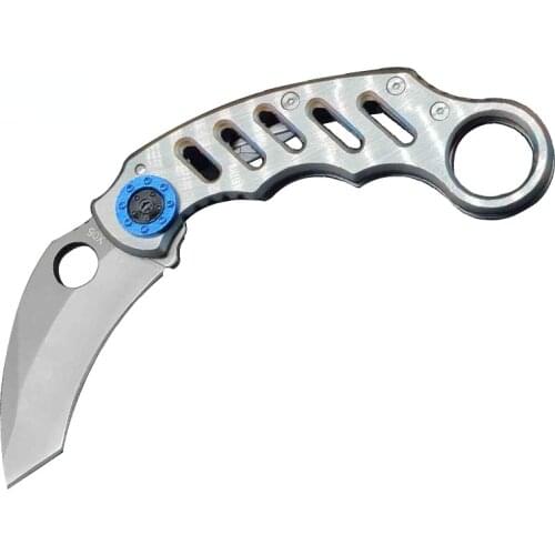 Claw knife field survival knife multi-function hunting knife outdoor portable mini claw knife camping folding knife