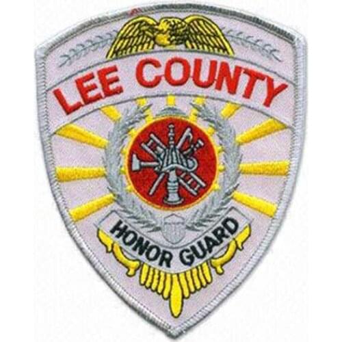 Honor Guard Embroidery Patch Made by Twill and Flat Broder and PVC backing free shipping by Post