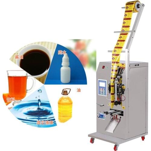 3-500 g liquid packaging machine for olive oil perfume vinegar self suction liquid packaging machine