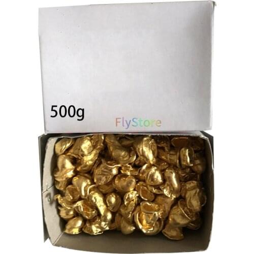 500G dental laboratory product yellow metal alloy, used to cast full casting crown yellow cast metal alloy