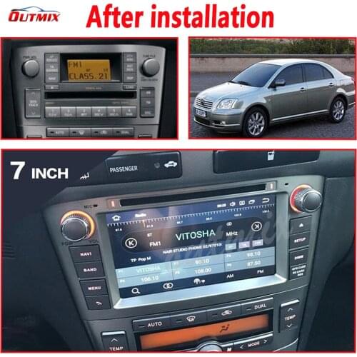 Android 10.0 PX6 DSP For Toyota Avensis 2002-2008 Car Multimedia Stereo Player DVD Radio upgrade GPS Navigation Head unit 2 din