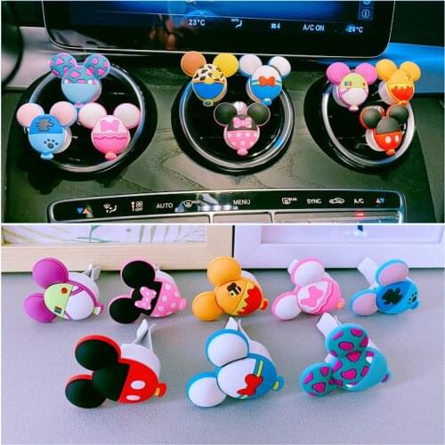 Car Air Purifier Air Conditioner Clip Diffuser Solid Perfume Car Freshener Perfume Used for Air Outlet Fragrance Perfume clip