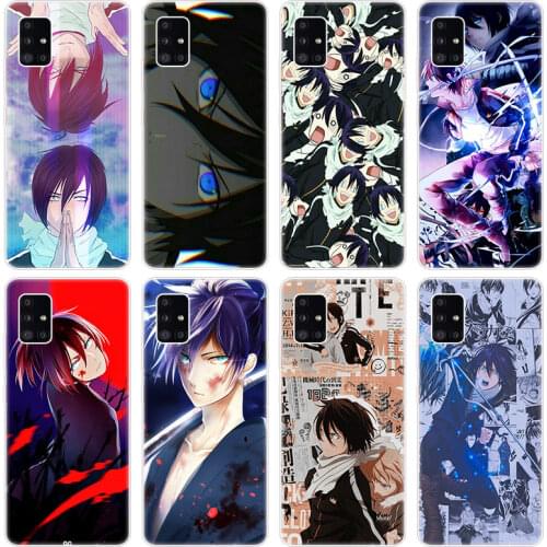 Noragami yato Anime Soft Case for Samsung Galaxy A12 A02 A03S A21S A22 A32 A52 A72 A82 Quantum S21 Plus FE Ultra M02S M12 Cover