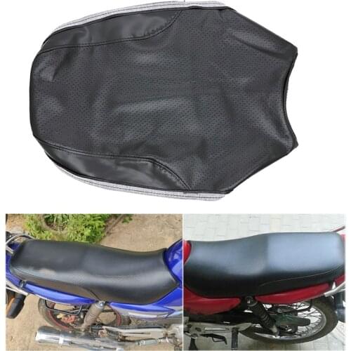 Motorcycle PU Leather Seat Cover For Yamaha YBR 125 YBR125 2005 2006 2007 2008 2009 YBR-125 Motorbike Seat Cushion Pad Protector