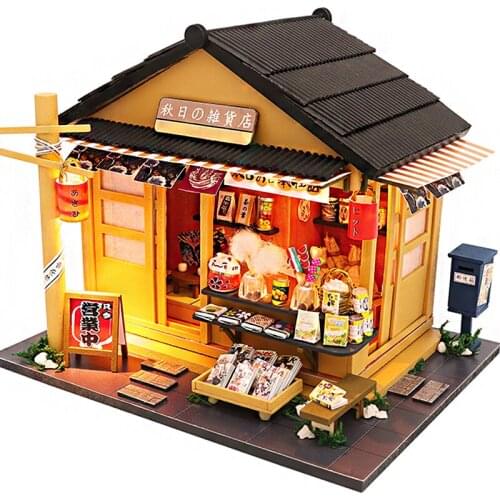 DIY DollHouse Wooden Doll Houses Miniature Dollhouse Furniture Kit Toys for children New Year Christmas Gift Casa