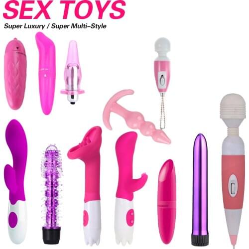 Dildo Vibrator For Women Bullet Vibrator G Spot Vagina Massager Butt Plug Sex Toys Anal Plug Vibrator For Female Adult Products