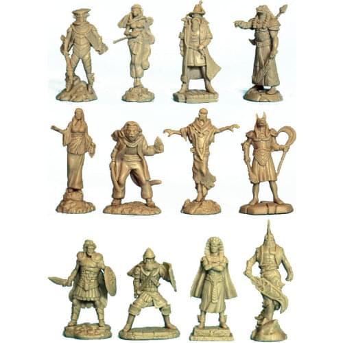 Magic Board Game Chess Model Accessories 12Rrealms 12pcs/set Egypt