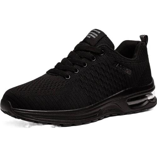 Fashion Men Casual Shoes Summer Sneakers Mesh Breathable Classic Casual Shoes Unisex Flying Woven Air Cushion Men Casual Shoes