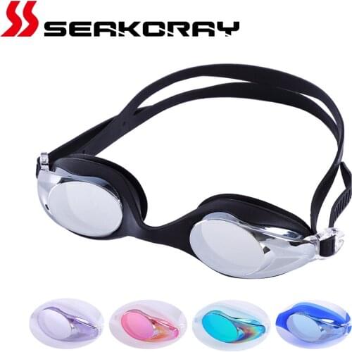 Swimming Glasses Professional Adult Silicone Swim Cap Pool Glasses anti fog Men Women Optical waterproof Eyewear