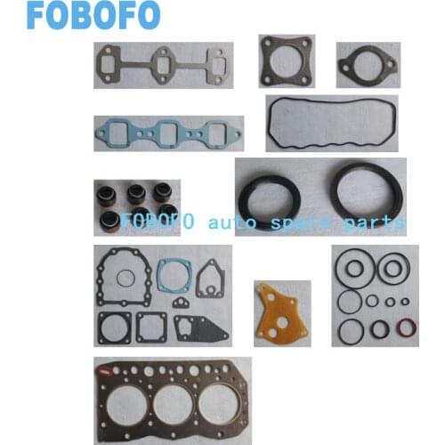 Full engine overhaul gasket set kit for Yanmar engine 3TN75 3TNV75