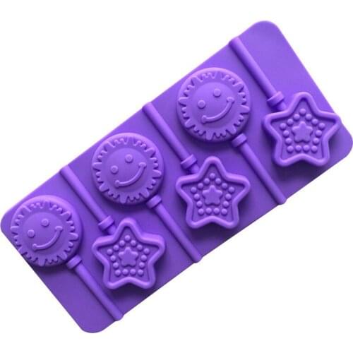 Silica Gel DIY Hand-made Bang Bang Mould Star Sun Cute Mould XG018