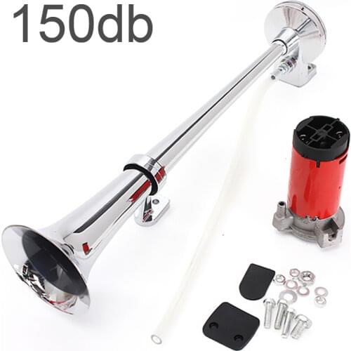 12V Universal Air Horn Pump Loud Car Truck Vehicle Train Motorcycle Siren Horn Multi-tone Claxon Horns Air Compressor