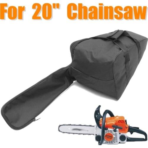 16" 18" 20" 22'' Chainsaw Black Carrying Bag Case Protective Holdall Holder Box for Gaden Chain Saw Carry Storage Tool Bag